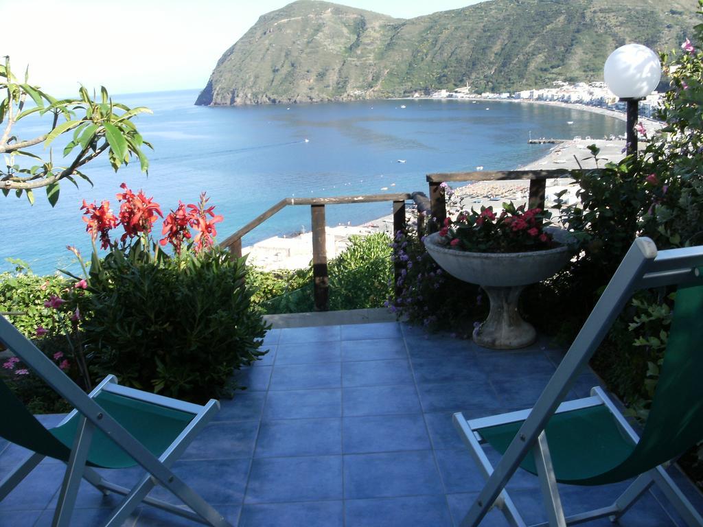 Villa Vista Mare Mela Липари Экстерьер фото